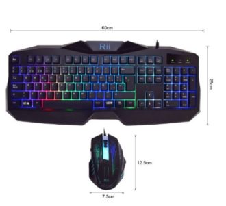 GAMER ! Rii RM400 Combo Teclado y ratón LED por 22 Euros (Oferta Cupon Descuento) GAMER ! Rii RM400 Combo Teclado y ratón LED por 22 Euros (Oferta Cupon Descuento)