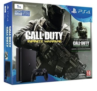 AMAZON BLACK! PS4 1TB modelo nuevo Slim + COD Infinity Warfare por 299 Euros (Oferta Cupon Descuento) AMAZON BLACK! PS4 1TB modelo nuevo Slim + COD Infinity Warfare por 299 Euros (Oferta Cupon Descuento)