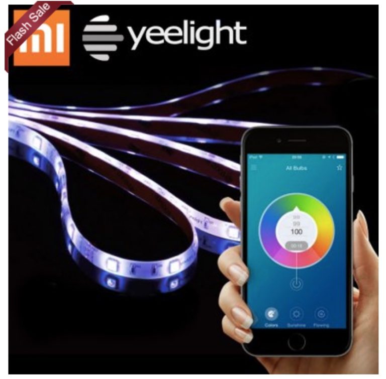 CHOLLO desde España! Tira Led Xiaomi Yeelight Smart Light por 32€