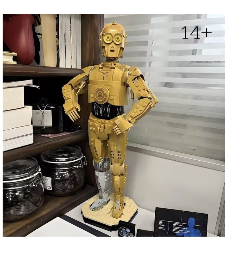 Bloques de construcción Star Wars C3PO