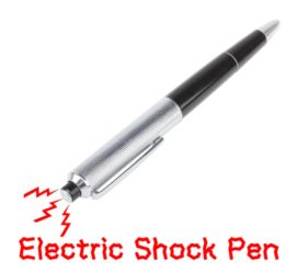 Chollo! Bolígrafo con calambre por sólo 0,68€