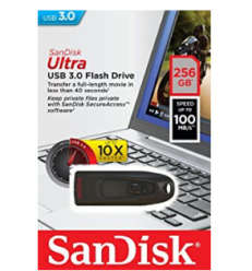 Pen Drive USB 3.0 SanDisk Ultra de 256 GB al mejor precio