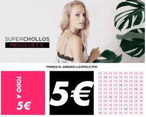 Precio Loco! Liquidacion de El Armario de la tele todo a 5€