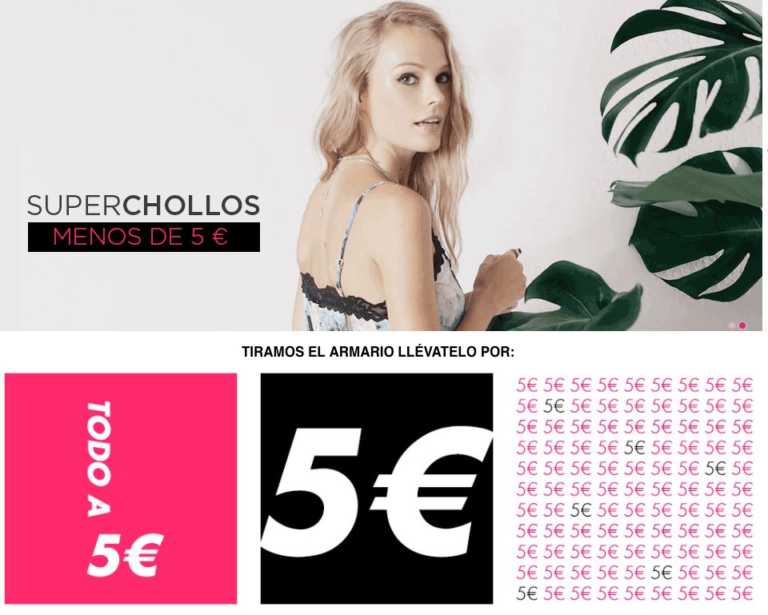 Precio Loco! Liquidacion de El Armario de la tele todo a 5€