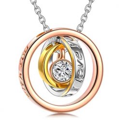 OFERTAZA AMAZON! Colgante de Tres Anillos con Swarovski a 9,9€