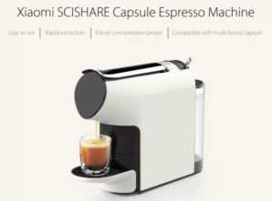 Minimo Historico! Cafetera Xiaomi SCISHARE compatible con nespresso por 76€
