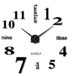 OFERTA CON CUPON! Reloj de pared extensible por 12.99€