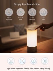 Oferta Lampara Xiaomi yeelight bedside MultiColor 43€