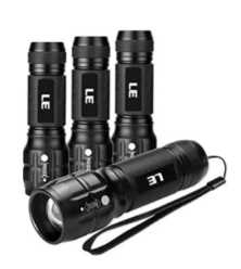 Preciazo Amazon! 4x Linterna LED LE por 19€