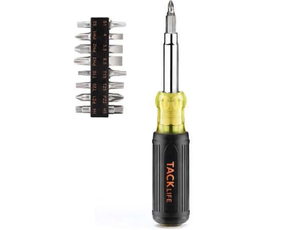 OFERTA AMAZON! Destornillador multipuntas Tacklife 16 en 1 a 5,5€