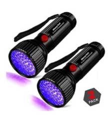 OFERTA AMAZON! Linterna UV de 51 LED por 9€