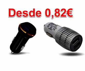 Cargadores de mechero usb