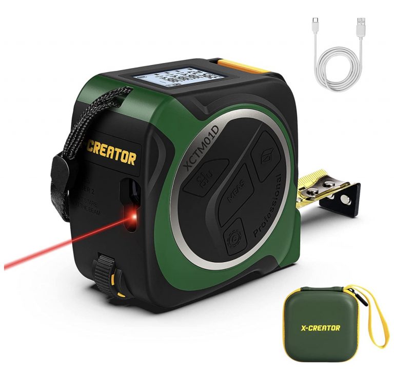 OFERTA AMAZON! Cinta Metrica Laser 3en1 CREATOR a 21,9€