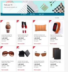 CHOLLO! Multitud de productos de ebay todo 1€