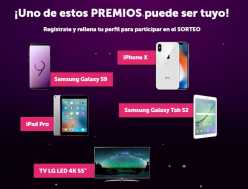 Sorteo ysi GRATIS: Premios tope de gama iPhone X, Samsung S9 etc..