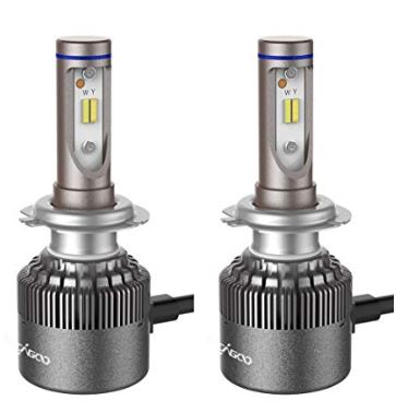 OFERTA AMAZON! Bombillas H7 LED 7600Lm para coche por 18€