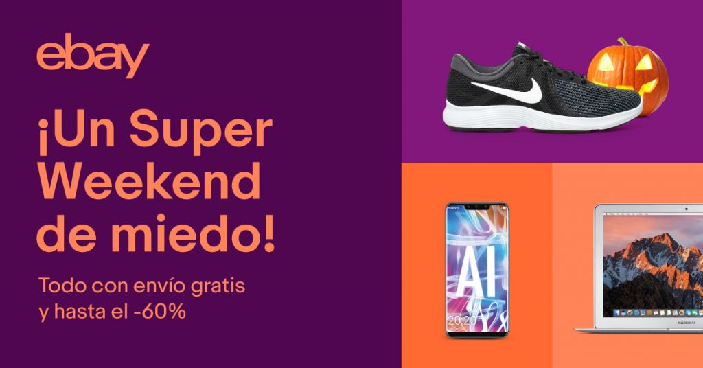 Mejores ofertas Super Weekend Ebay Hasta el -60%