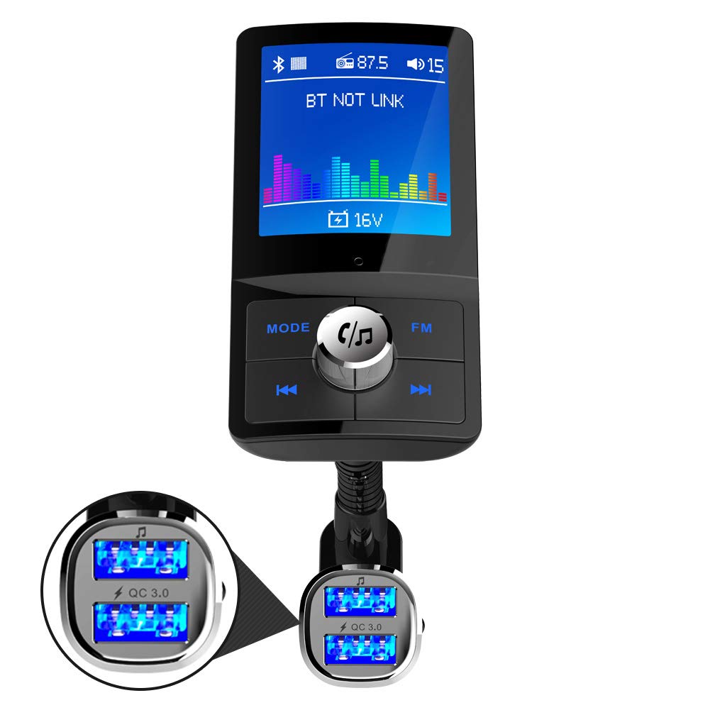 Transmisor FM Bluetooth 4.2
