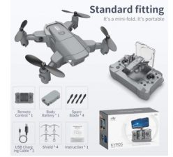 PRECIAZO! Drone KY905 plegable a 5,5€
