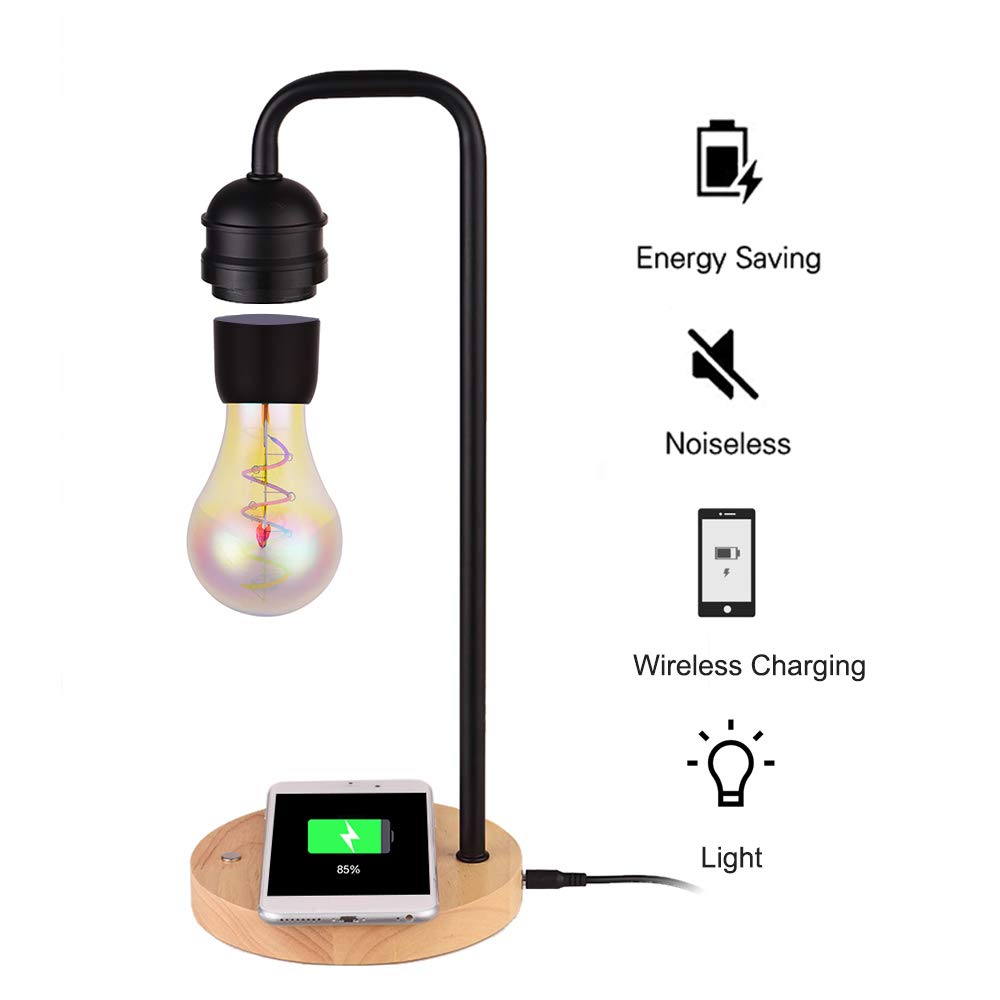 Lampara LED bombilla flotante