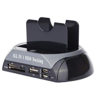 Dock disco duro 2,5" y 3,5" USB 3.0