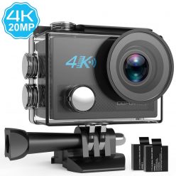 OFERTA AMAZON! Camara DBpower 4K+ 2 baterias extras a 17€