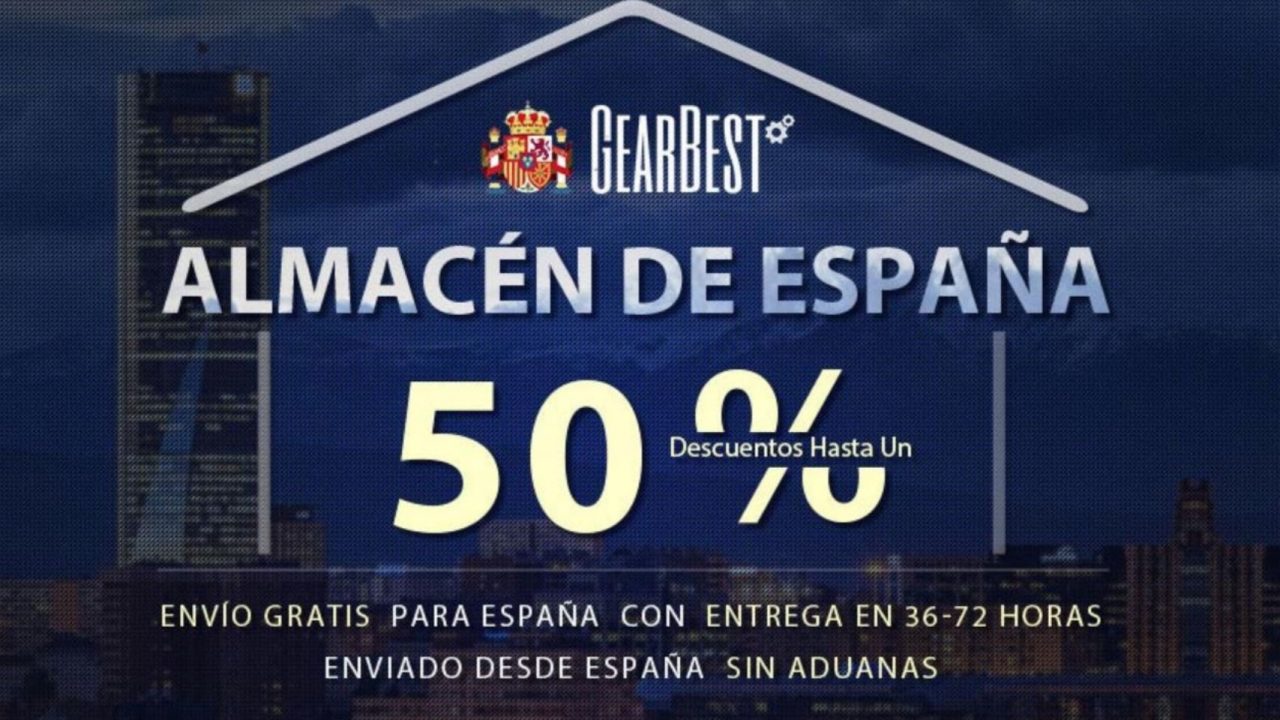 mayoria Regan testigo Todas las ofertas GearBest España en tu mano (Actualizado)