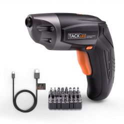 OFERTA AMAZON! Atornillador Bateria Inalambrico Tacklife por 14,9€