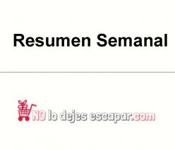 Resumen Semanal y mejores ofertas vigentes