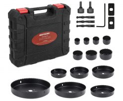 OFERTA AMAZON! Sierras Perforadoras 21pcs Meterk a 14,9€