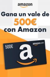 SORTEO Vale 500€ en Amazon