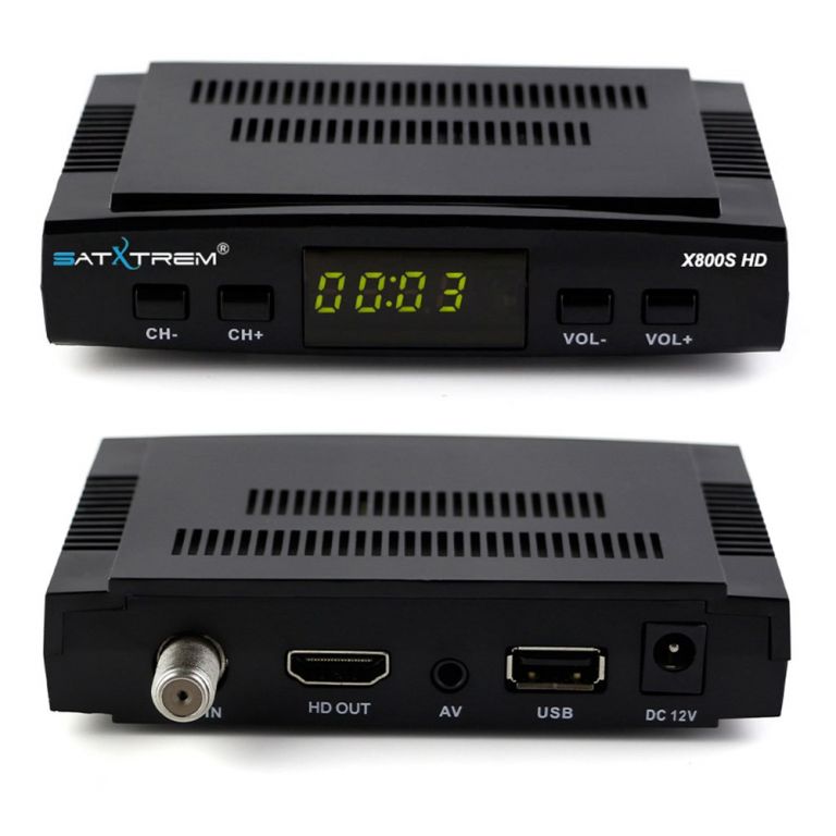 CHOLLACO desde España! SATXTREM X800S HD + WiFi + 5 clines CCCAM a 23€