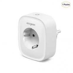 Chollo Amazon! Enchufe inalambrico WIFI Koogeek Alexa y Google a 11,5€