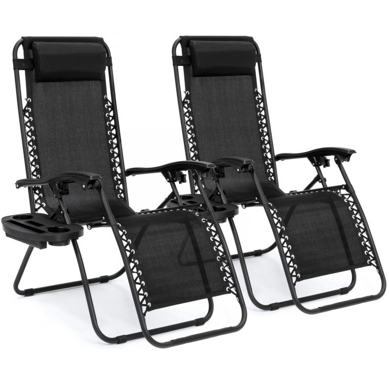 SUPER PRECIO EBAY! Pack de 2 Tumbonas sillas gravedad Cero a 56€