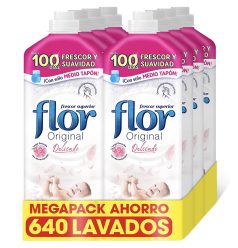 SUPER PRECIO AMAZON! 640 Lavados Suavizante Flor Original Delicado a 17€