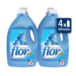 OFERTON AMAZON! 4x Suavizante Flor Azul 72 dosis por 15€