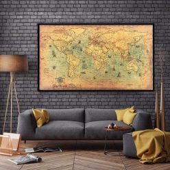 OFERTITA AMAZON! Poster mapa a 2,7€