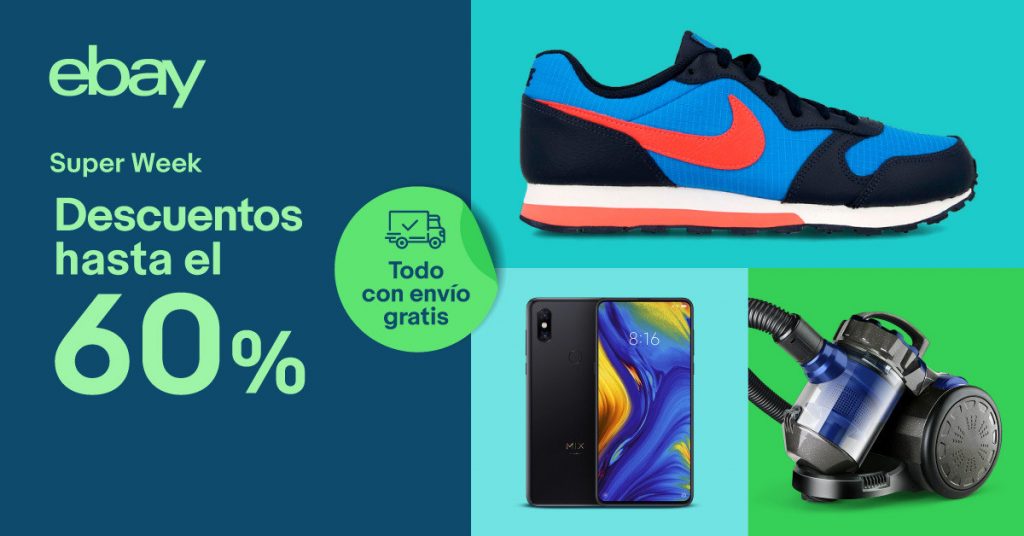 Las mejores ofertas del Super Week Ebay con un -60%