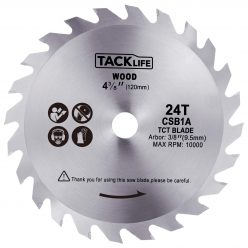 OFERTA AMAZON! Hoja de Sierra Circular Tacklife a 4,7€