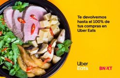 UBER EATS: Come GRATIS con 10€ de regalo + 5000 puntos (5€)