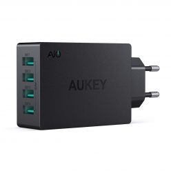 OFERTA AMAZON! Cargador pared USB con 4 puertos y AiPower 40W a 11,9€