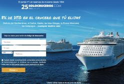 -8% DTO en el Crucero que tu elijas en SoloCruceros.com