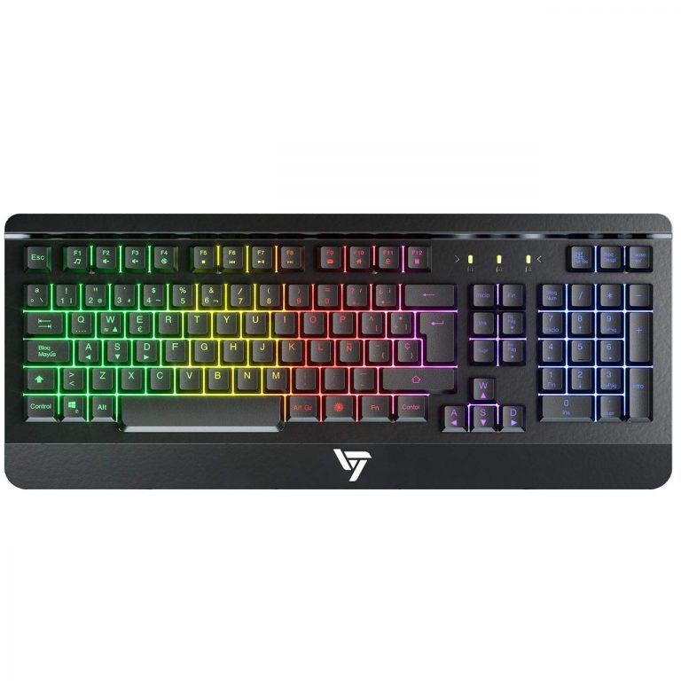 PRECIAZO Amazon! Teclado Gaming LED con Ñ Victsing a 16€