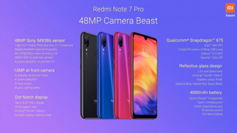 Xiaomi Redmi Note 7 Pro Al Mejor Precio Actualizado