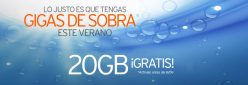 SUPER PROMO! 20GB GRATIS en SIMYO en Verano + 10€ GRATIS
