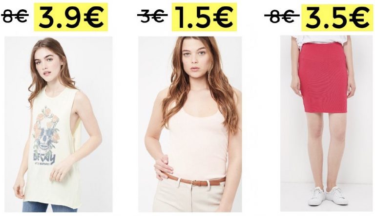CHOLLAZO! Camisetas desde 1,5€ – 60% de descuento en Lefties + 10€ EXTRA