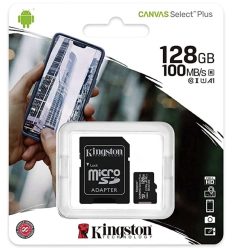 CHOLLO ESPAÑA! Micro SD Kingston U1 128GB a 5,7€