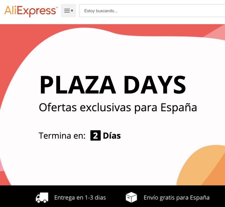 Especial Plaza Days! Aliexpress Plaza