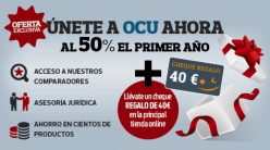 Vuelve Cheque Amazon de 40€ GRATIS al suscribirte a la OCU con TRUCO