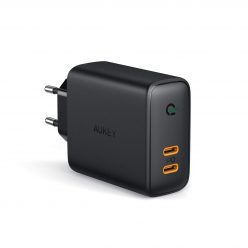 OFERTA AMAZON! Cargador USB de Pared Aukey PD 36W y Type C a 19,8€